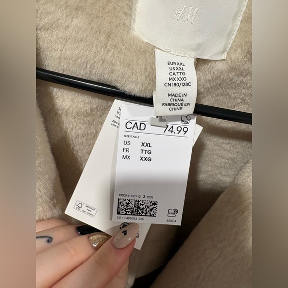 H&M Pile lined Jacket - Picture 7 of 9